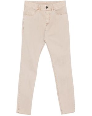 James Perse Brushed Twill Five-Pocket Trousers - Natural