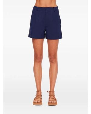 The Upside Toledo Leon Striped Shorts - Blue