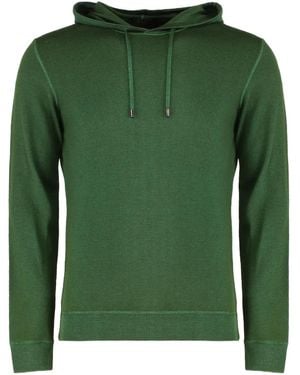 Moorer Hooded Sweater - Green