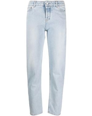 Alexandre Vauthier Vaqueros Rectos Slim - Azul