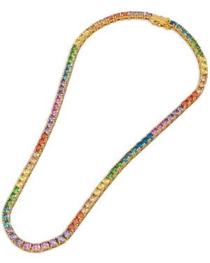 Kurt Geiger Tennis Necklace - Metallic