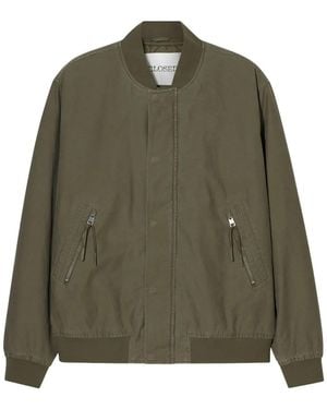 Closed Bomber Jacket - Green