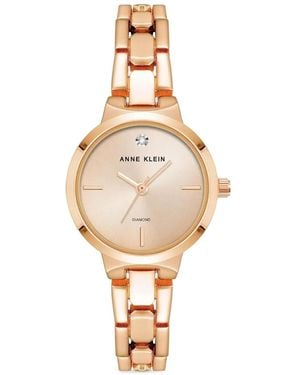 Anne Klein Montre À Logo Mm - Metallic