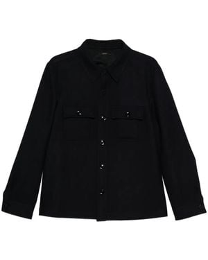 Tom Ford Chest Pocket Overshirt - Black