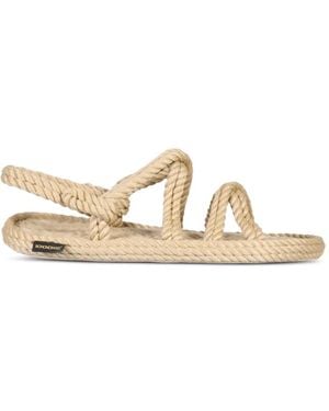 Bohonomad Tahiti Rope Sandals - Natural