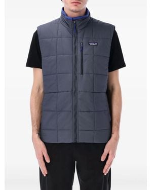 Patagonia Logo-Patch Gilet - Blue