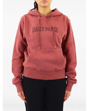 Daily Paper Nomafu Logo-Print Hoodie - Red