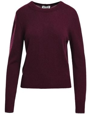 Essentiel Antwerp Jersey Kiarra Con Lazo Y Cuello Redondo - Morado