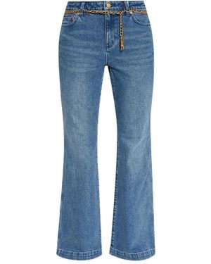 MICHAEL Michael Kors Chain-Embellished Jeans - Blue