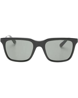 Gucci Lunettes De Soleil À Monture Rectangulaire - Grey