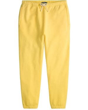 Polo Ralph Lauren Fleece Drawstring Sweatpants - Yellow