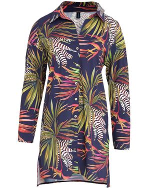 Lygia & Nanny Camisa Meline Bio - Azul