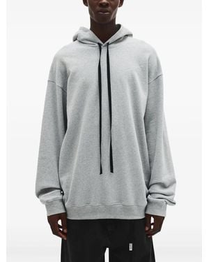 Ann Demeulemeester Cotton Hoodie - Gray