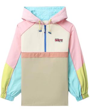 A Bathing Ape Sudadera Con Capucha Y Diseño Colour Block - Blanco