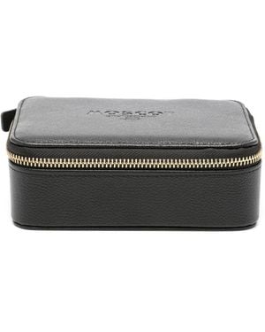 Moscot ロゴエンボス ボストンバッグ - グレー
