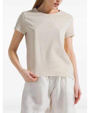 Deha Camiseta con cuello redondo - Gris