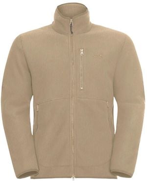 Jack Wolfskin Giacca A Coste Con Zip - Neutro