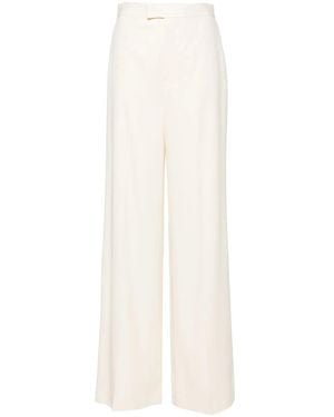 Ralph Lauren Tailored Palazzo Pants - White