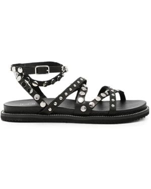 Cult Sandales Roshelle À Détails De Clous - White