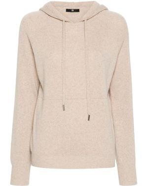 Max & Moi Palmer Knitted Hoodie - Natural