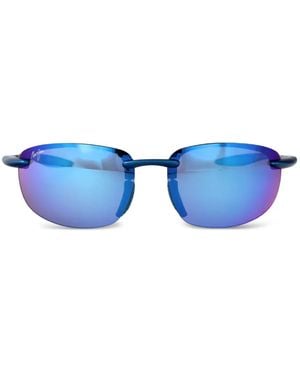 Maui Jim Ho'Okipa Rimless Sunglasses - Blue