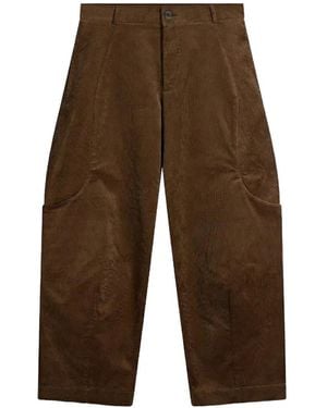 SAGE NATION Malay Corduroy Trousers - White