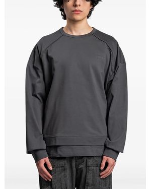 Juun.J Sudadera de algodón - Gris