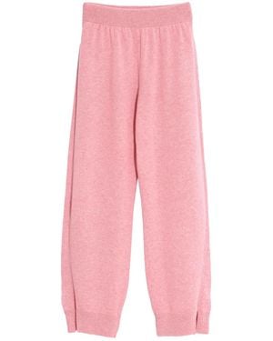 Barrie Cashmere Trousers - Pink