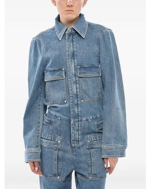 Stella McCartney Denim Jumpsuit - Blue
