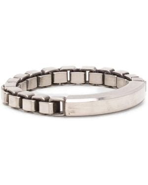 Werkstatt:münchen Box-Chain Ring - White