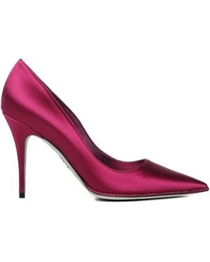 Rene Caovilla 100Mm Taylor Court Shoes - Pink
