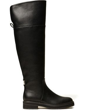 Twinset 40Mm Logo-Detail Boots - Black