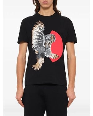 Neil Barrett T-Shirt À Imprimé Graphique - Noir