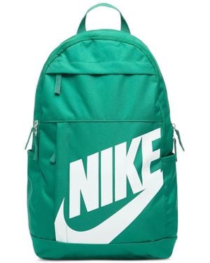 Nike Elemental Logo-Print Backpack - Green