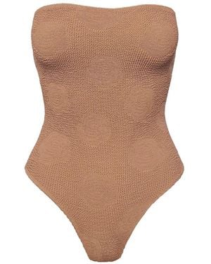SOFIA ERHAN Kaya Strapless One-Piece - Brown
