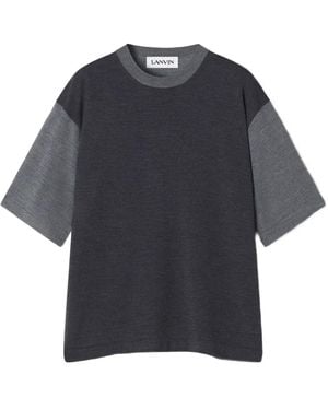 Lanvin Crew-neck T-shirt - ブルー