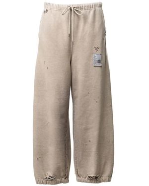 Maison Mihara Yasuhiro Sun-Faded-Like Sweat Trousers - Natural