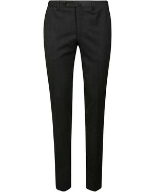 PT Torino Flannel Trousers - Black
