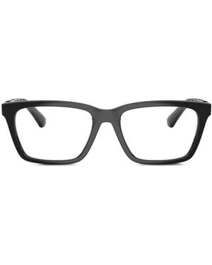 Burberry Brille Mit Eckigem Gestell - Schwarz