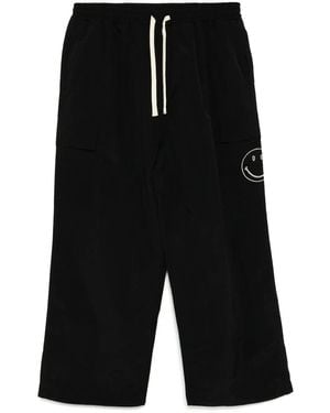 Joshua Sanders Embroidered Cargo Pants - Black