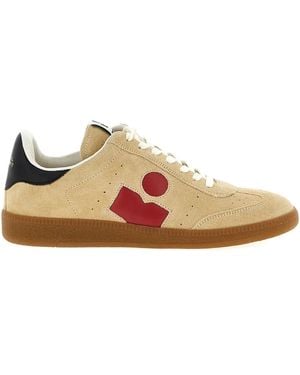 Isabel Marant Bryce Suede Low-Top Trainers - Brown