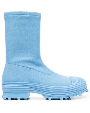 CAMPERLAB Traktori 45Mm Sock-Style Boots - Blue