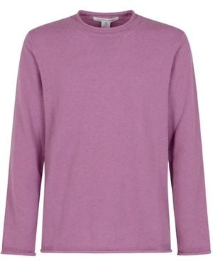 Comme des Garçons Crew-Neck Sweater - Purple