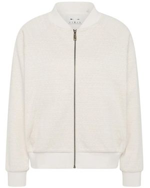 The Upside Navar Isabella Bomber Jacket - White
