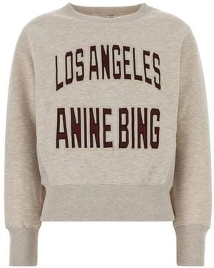 Anine Bing Harry Sweatshirt - White