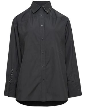 3.1 Phillip Lim Camisa Con Apliques - Negro