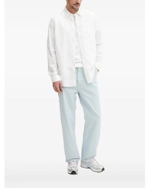 HUGO Long-Sleeve Pocket Shirt - White