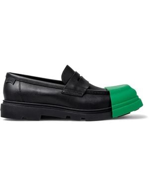Camper Junction Penny Loafers - Green