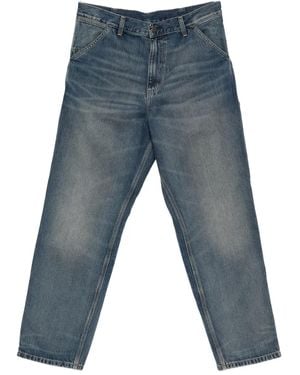 Carhartt Single Knee Double-Pocket Jeans - Blue