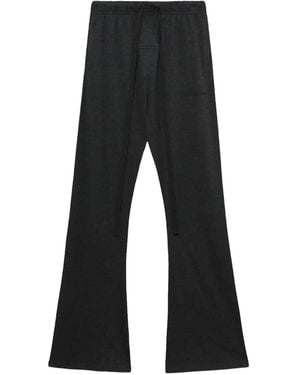 Fear Of God Drawstring-Fastening Flared Track Pants - Black